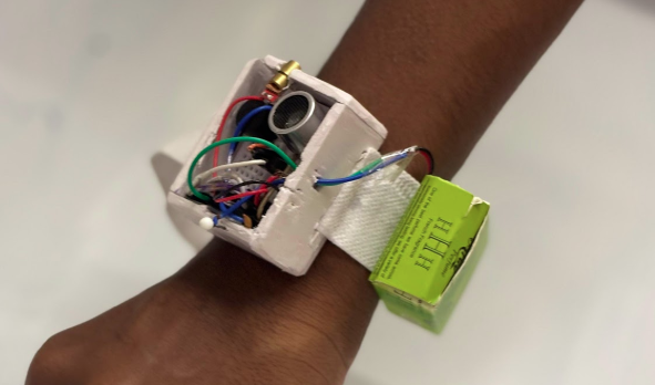 Ultrasonic Sound–Based Dog Repellent Watch